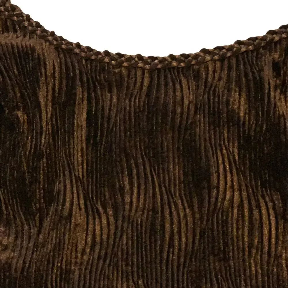 Scott McClintock Womens NEW Slip Dress  12 Chiffon Chocolate Brown Maxi Bodycon - Picture 2 of 16